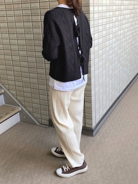 Ⓜ︎さん(レディース・158cm)の冬コーディネート