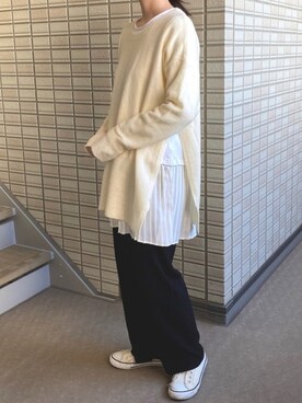 Ⓜ︎さん(レディース・158cm)の冬コーディネート