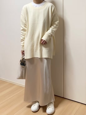 Ⓜ︎さん(レディース・158cm)の冬コーディネート