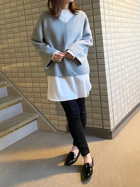 Ⓜ︎さん（レディース・158cm）の冬コーディネート