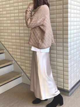 Ⓜ︎さん(レディース・158cm)の冬コーディネート