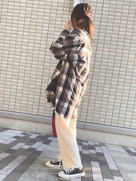 Ⓜ︎さん（レディース・158cm）の春コーディネート