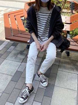 Ⓜ︎さん（レディース・158cm）の春コーディネート