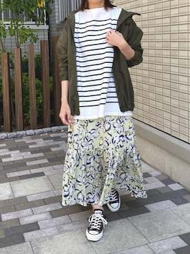 Ⓜ︎さん（レディース・158cm）の春コーディネート