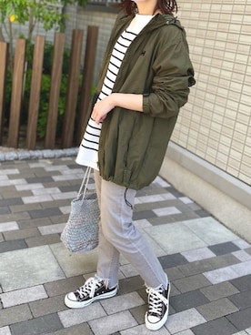 Ⓜ︎さん（レディース・158cm）の春コーディネート