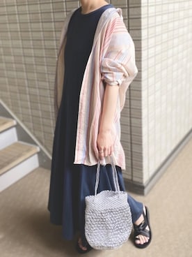 Ⓜ︎さん（レディース・158cm）の春コーディネート