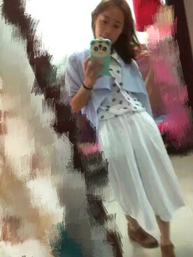 「Etam（エタム）のアイテム（ジャケット/アウター）」を使った、小小兮和她的布偶娃娃さん（レディース・160cm）の春コーディネート