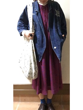 ハルさん（レディース・158cm）の春コーディネート