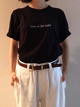 「MASTER&Co（マスターアンドコー）のアイテム（パンツ）」を使った、ハルさん（レディース・158cm）の秋コーディネート