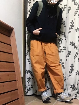 「bach（バッハ）のアイテム」を使った、ハルさん（レディース・158cm）の秋コーディネート