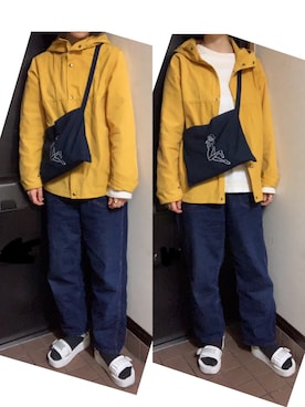 「Glacon（グラソン）のアイテム」を使った、ハルさん（レディース・158cm）の春コーディネート