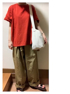 「buddy（バディ）のアイテム」を使った、ハルさん（レディース・158cm）の夏コーディネート