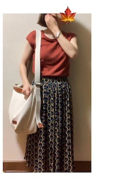 「buddy（バディ）のアイテム」を使った、ハルさん（レディース・158cm）の秋コーディネート