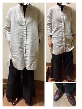 「タートルネックニット」｜ハルさん（レディース・158cm）の冬コーディネート