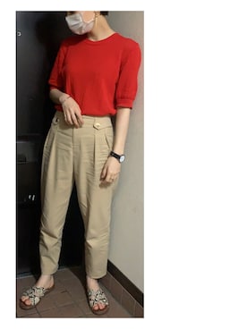 「VERBENAS（ベルベナス）のアイテム」を使った、ハルさん（レディース・158cm）の夏コーディネート