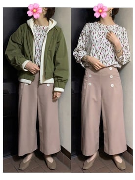 「Acuta（アクータ）のアイテム」を使った、ハルさん（レディース・158cm）の春コーディネート