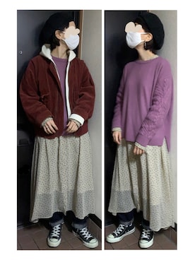 ハルさん(レディース・158cm)の冬コーディネート