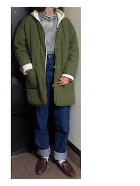 「FREAK'S STORE（フリークスストア）のアイテム（ブルゾン）」を使った、ハルさん（レディース・158cm）の春コーディネート