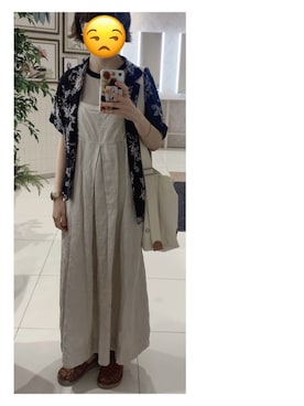 「Two Faces（トゥーフェイシーズ）のアイテム（ワンピース/ドレス）」を使った、ハルさん（レディース・158cm）の夏コーディネート