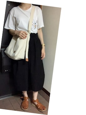 「buddy（バディ）のアイテム」を使った、ハルさん（レディース・158cm）の夏コーディネート