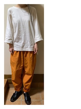 「NANEA（ナネア）のアイテム（トップス）」を使った、ハルさん（レディース・158cm）の春コーディネート