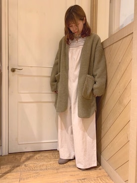 ゆちゃんさん（レディース・158cm）の冬コーディネート