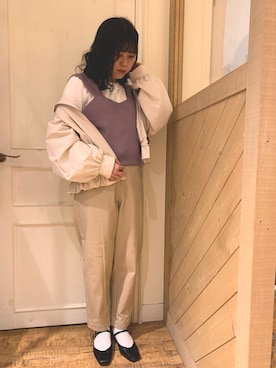 ゆちゃんさん(レディース・158cm)の春コーディネート