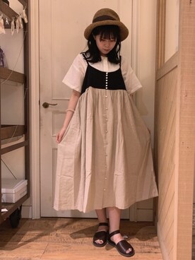 ゆちゃんさん（レディース・158cm）の夏コーディネート