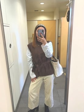 mさん（レディース・161cm）の秋コーディネート