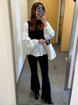 「夢展望（ユメテンボウ）のアイテム（アクセサリー）」を使った、mさん（レディース・161cm）の春コーディネート