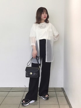 ホナミさん（レディース・154cm）の夏コーディネート