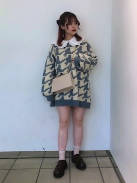 ホナミさん(レディース・154cm)の冬コーディネート