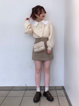 ホナミさん（レディース・154cm）の秋コーディネート