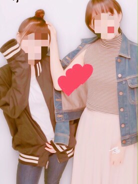 「ハイネックトップス」｜きん✸ぎょさん（レディース・159cm）の冬コーディネート