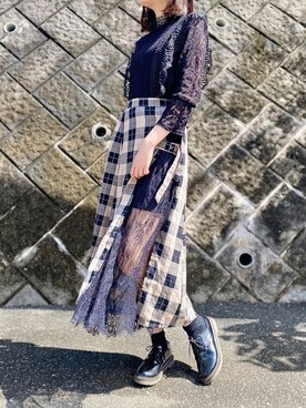 みー🌷さん（レディース・165cm）の秋コーディネート