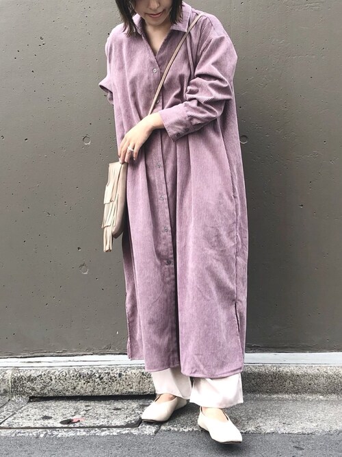 Ciaopanic Typymorishitaさんのシャツワンピースを使ったコーディネート Zozotown