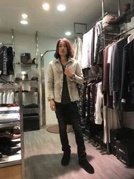 「アイテム（その他シューズ）」を使った、Kouchiさん（メンズ・173cm）の春コーディネート