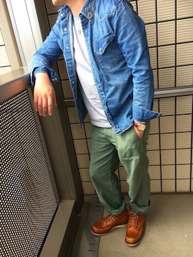 hideeeyoさん（メンズ・170cm）の春コーディネート