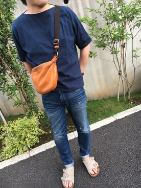 「Levi’s MADE＆CRAFTED（リーバイスメードアンドクラフテッド）のアイテム」を使った、hideeeyoさん（メンズ・170cm）の夏コーディネート