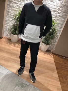 hideeeyoさん（メンズ・170cm）の冬コーディネート