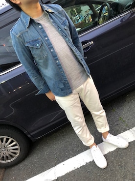 hideeeyoさん（メンズ・170cm）の春コーディネート