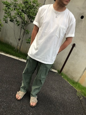 hideeeyoさん（メンズ・170cm）の夏コーディネート