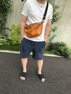 hideeeyoさん（メンズ・170cm）の夏コーディネート