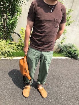 hideeeyoさん（メンズ・170cm）の夏コーディネート