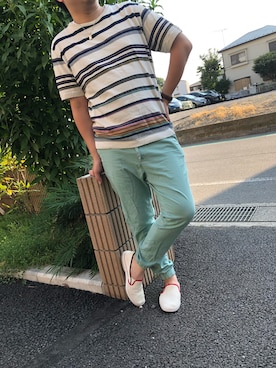 hideeeyoさん（メンズ・170cm）の夏コーディネート