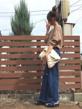 k_n_miiinさん（レディース・162cm）の秋コーディネート