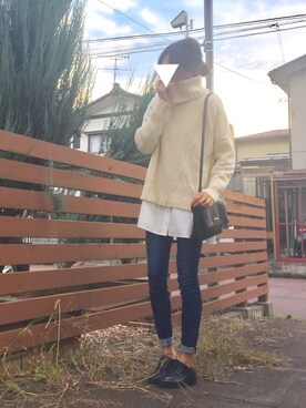 k_n_miiinさん（レディース・162cm）の秋コーディネート