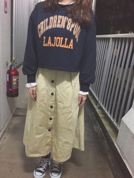 chii☺︎さん(レディース・154cm)の春コーディネート