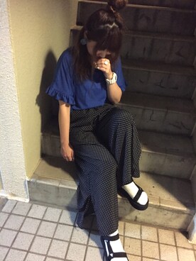 chii☺︎さん（レディース・154cm）の夏コーディネート