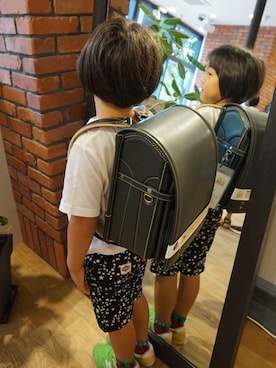 3BOYS⑅◡̈*🐒さん（キッズ・120cm）の夏コーディネート